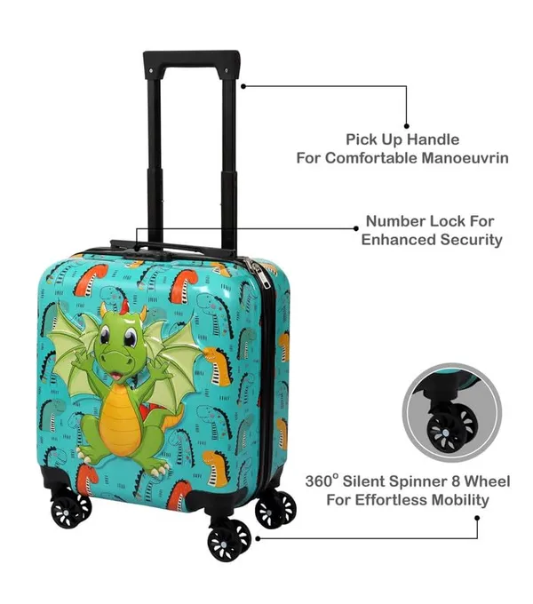 Green_Trendy_Cute_Kids_Trolley_Bag