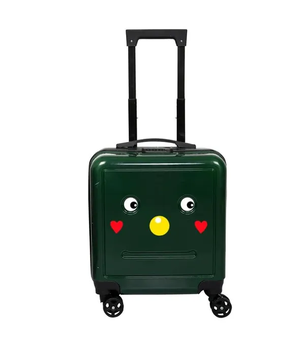 Green_Trendy_Cute_Kids_Trolley_Bag