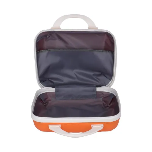 Polo_Class_Vanity_case/Makeup_Box_|_Lightweight_and_Durable|_Waterproof_case_-Orange