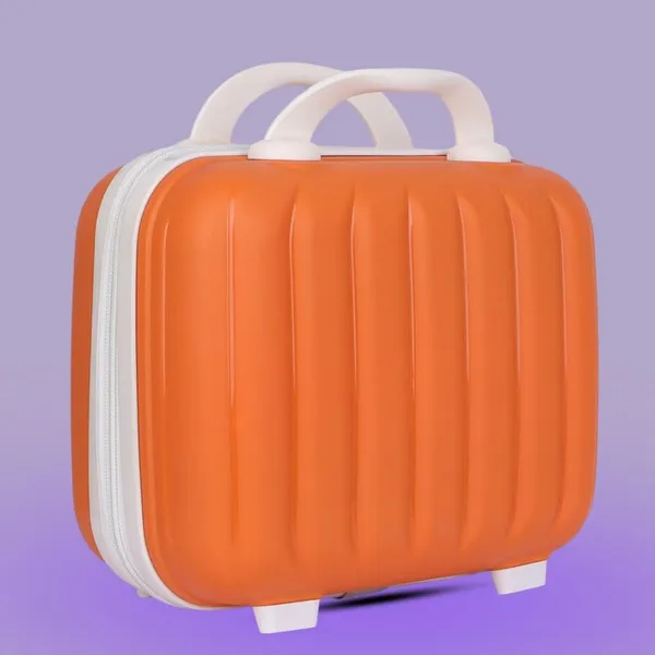 Polo_Class_Vanity_case/Makeup_Box_|_Lightweight_and_Durable|_Waterproof_case_-Orange