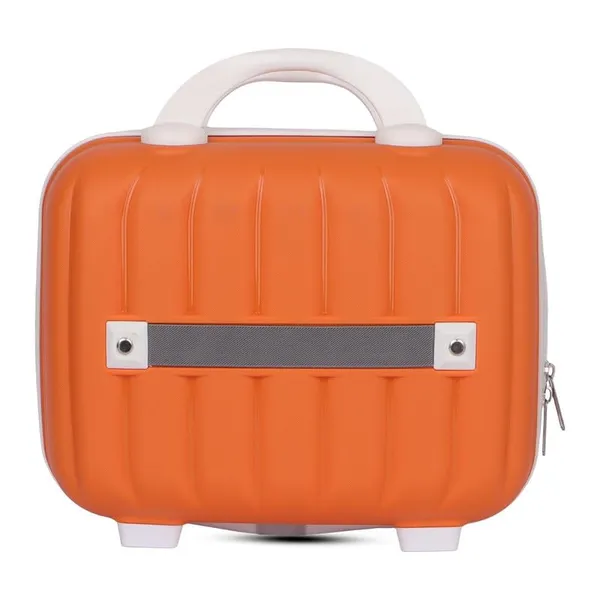Polo_Class_Vanity_case/Makeup_Box_|_Lightweight_and_Durable|_Waterproof_case_-Orange
