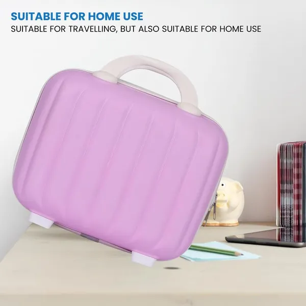 Polo_Class_Vanity_case/Makeup_Box_|_Lightweight_and_Durable|_Waterproof_case_-Pink