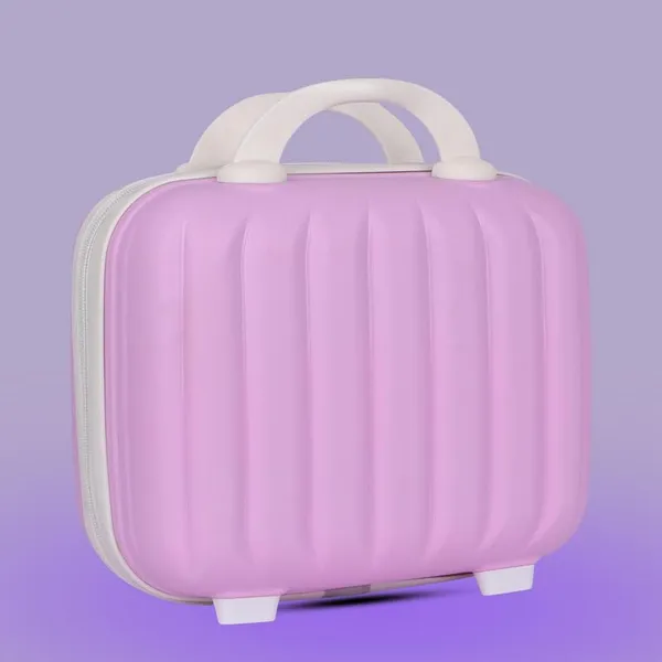 Polo_Class_Vanity_case/Makeup_Box_|_Lightweight_and_Durable|_Waterproof_case_-Pink