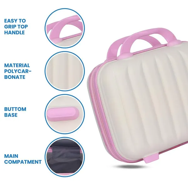 Polo_Class_Vanity_case/Makeup_Box_|_Lightweight_and_Durable|_Waterproof_case_-Off_White