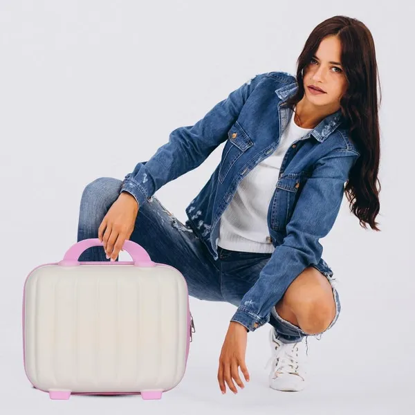 Polo_Class_Vanity_case/Makeup_Box_|_Lightweight_and_Durable|_Waterproof_case_-Off_White