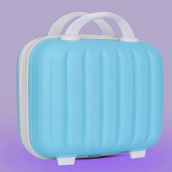 Polo_Class_Vanity_case/Makeup_Box_|_Lightweight_and_Durable|_Waterproof_case_-Sky_Blue