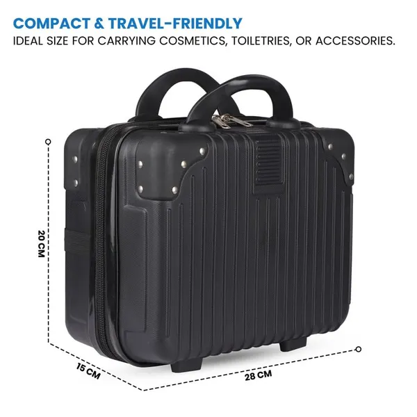 Polo_Class_Vanity_case/makeup_box_|_Lightweight_and_Durable|_Waterproof_case_-_Black