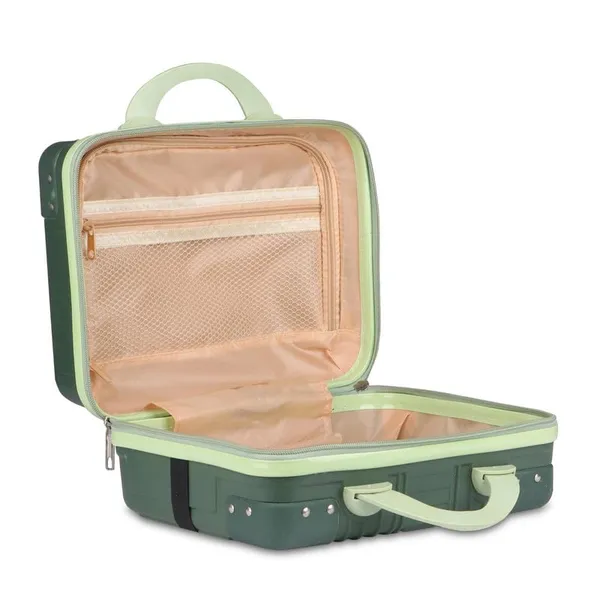 Polo_Class_Vanity_case/Makeup_Box_|_Lightweight_and_Durable|_Waterproof_case_-_Green