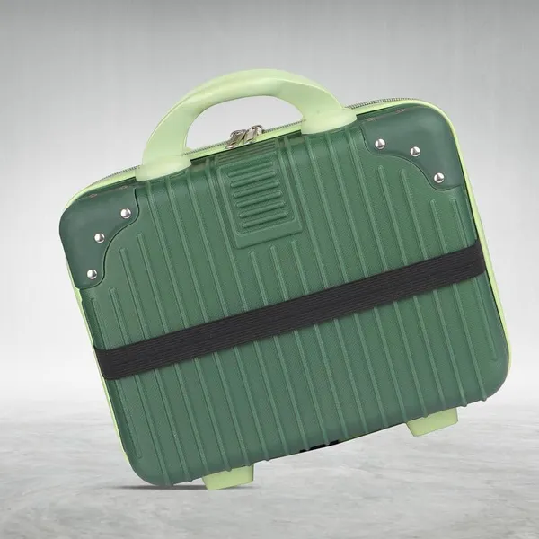 Polo_Class_Vanity_case/Makeup_Box_|_Lightweight_and_Durable|_Waterproof_case_-_Green