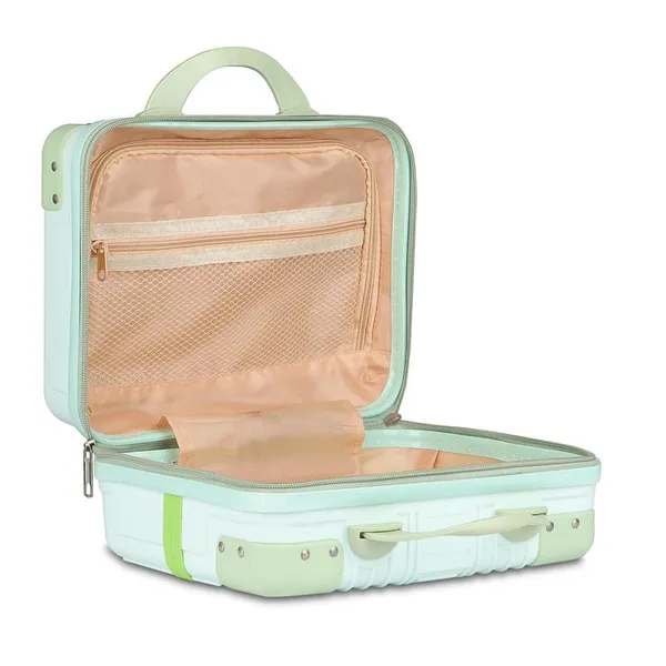Polo_Class_Vanity_case/Makeup_Box_|_Lightweight_and_Durable|_Waterproof_case_-_Light_Green