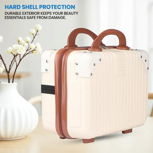 Polo_Class_Vanity_case/Makeup_Box_|_Lightweight_and_Durable|_Waterproof_case_-_Beige