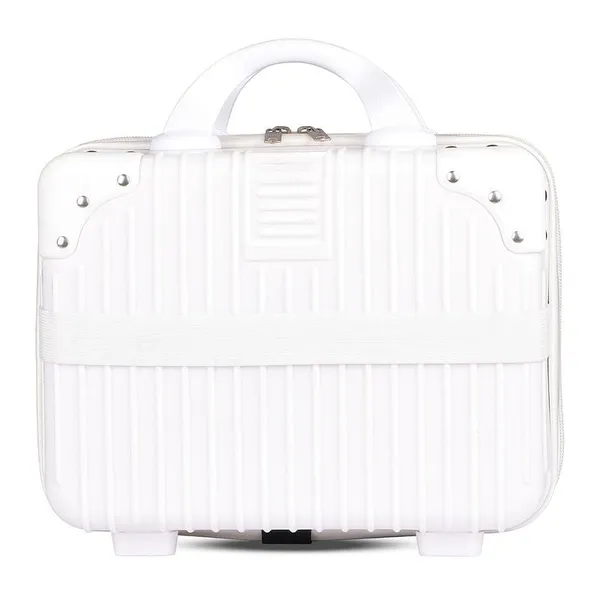 Polo_Class_Vanity_case/Makeup_Box_|_Lightweight_and_Durable|_Waterproof_case_-_White