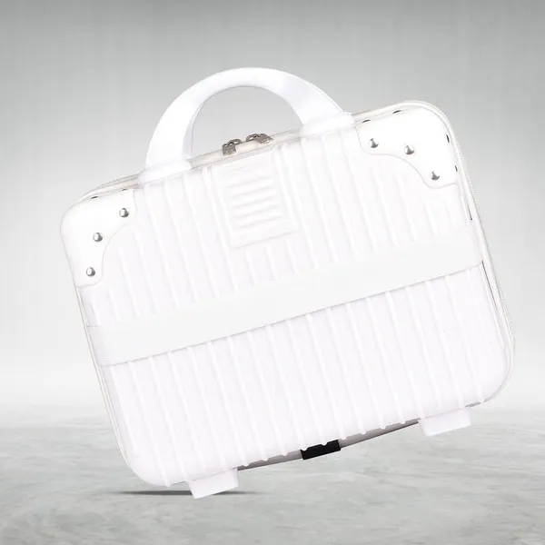 Polo_Class_Vanity_case/Makeup_Box_|_Lightweight_and_Durable|_Waterproof_case_-_White