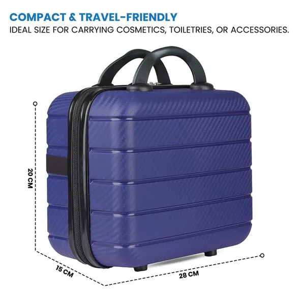 Polo_Class_Vanity_case/Makeup_Box_|_Lightweight_and_Durable|_Waterproof_case_-_Blue