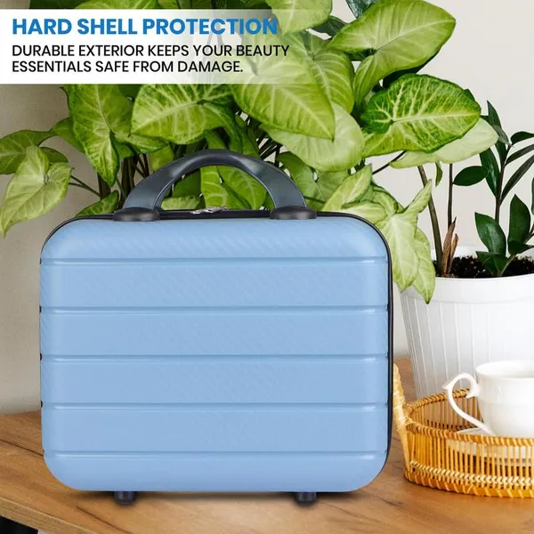Polo_Class_Vanity_case/Makeup_Box_|_Lightweight_and_Durable|_Waterproof_case_-_Sky_Blue