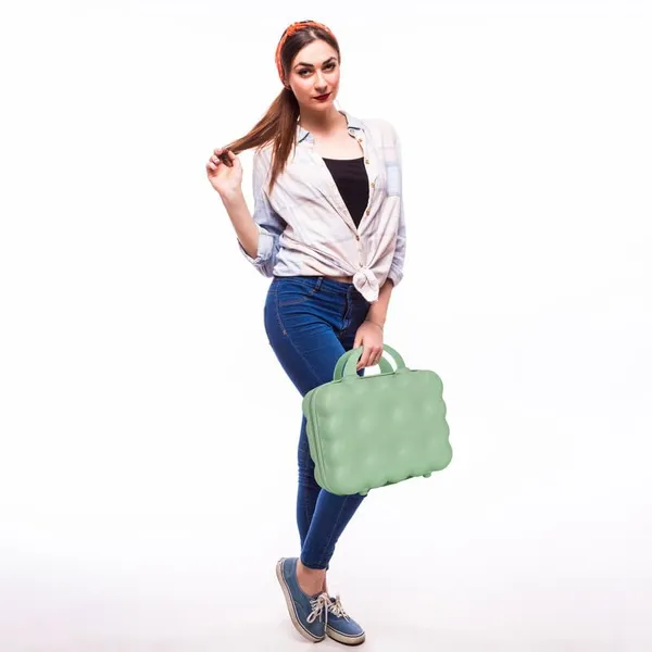 Polo_Class_Vanity_case/Makeup_Box_|_Lightweight_and_Durable|_Waterproof_case_-Green