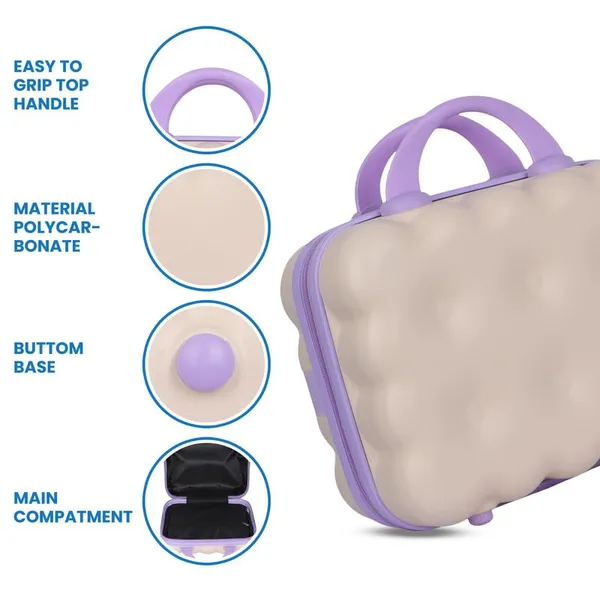 Polo_Class_Vanity_case/Makeup_Box_|_Lightweight_and_Durable|_Waterproof_case_-Off_White
