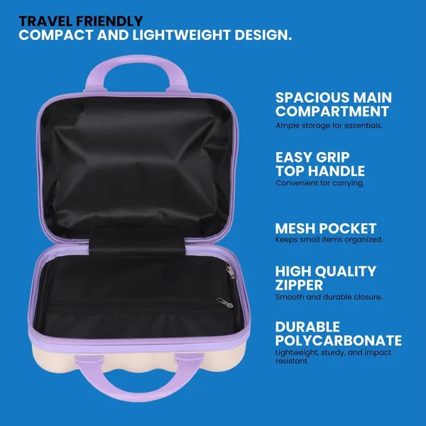 Polo_Class_Vanity_case/Makeup_Box_|_Lightweight_and_Durable|_Waterproof_case_-Off_White