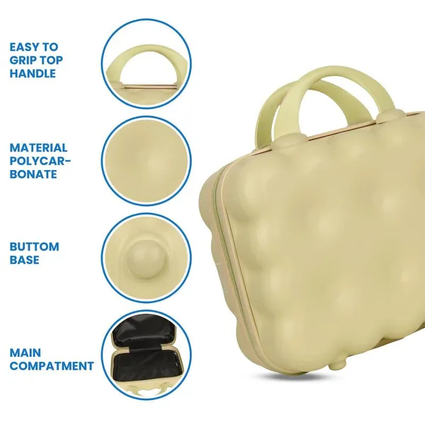Polo_Class_Vanity_case/Makeup_Box_|_Lightweight_and_Durable|_Waterproof_case_-Yellow
