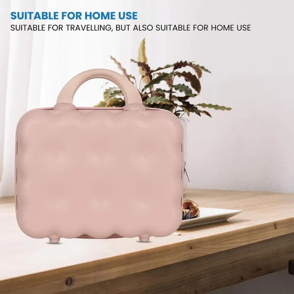 Polo_Class_Vanity_case/Makeup_Box_|_Lightweight_and_Durable|_Waterproof_case_-Pink