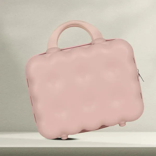 Polo_Class_Vanity_case/Makeup_Box_|_Lightweight_and_Durable|_Waterproof_case_-Pink