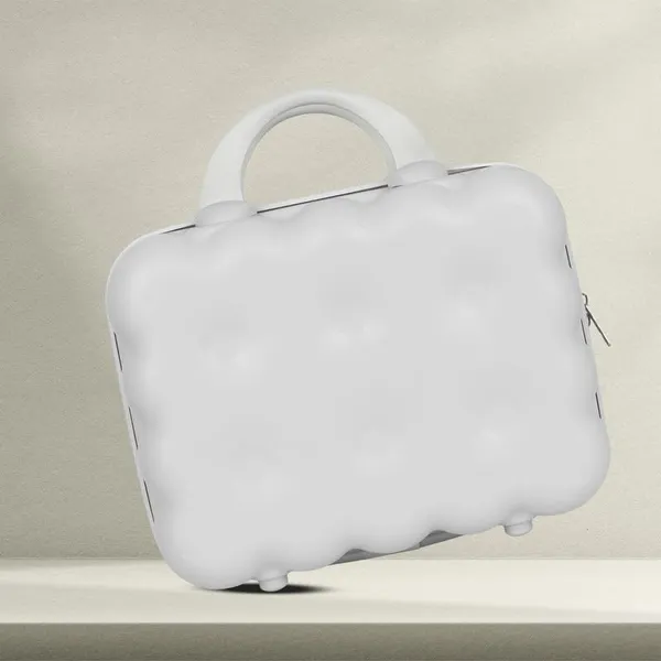 Polo_Class_Vanity_case/Makeup_Box_|_Lightweight_and_Durable|_Waterproof_case_-White