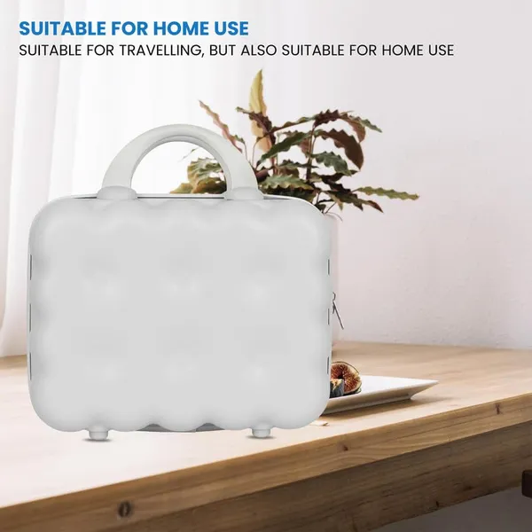 Polo_Class_Vanity_case/Makeup_Box_|_Lightweight_and_Durable|_Waterproof_case_-White