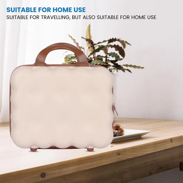 Polo_Class_Vanity_case/Makeup_Box_|_Lightweight_and_Durable|_Waterproof_case_-Beige
