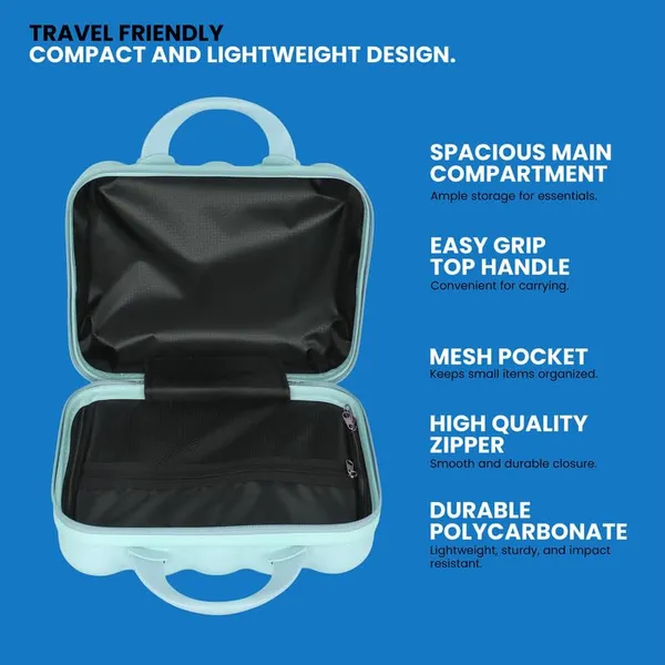 Polo_Class_Vanity_case/Makeup_Box_|_Lightweight_and_Durable|_Waterproof_case_-Sky_Blue