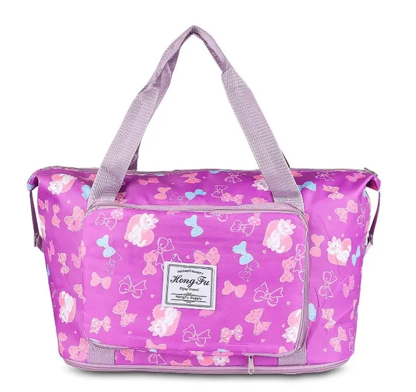 Polo_Class_Shopping_Bag_|_Light_Weight_Waterproof_Casual_Fabric_Material_Shopping_Bag_-_Pink