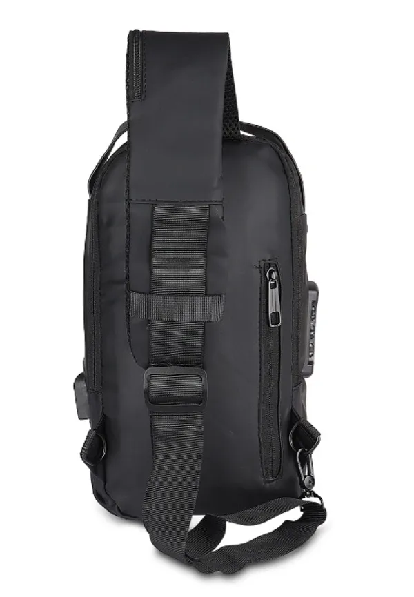Polo_Class_Sling_Bag_|_Light_Weight_Waterproof_Casual_Pu_Material_Sling_Bag_-_Black