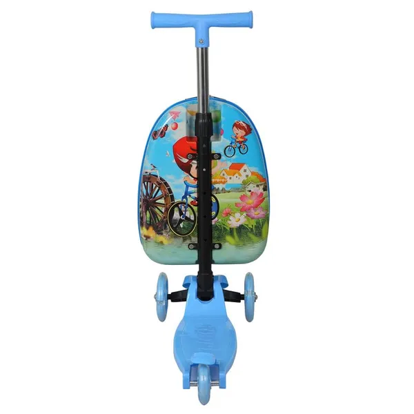 Sea_Blue_Junior_2_In_1_Trolley_Bag_With_Skaters_For_Kids