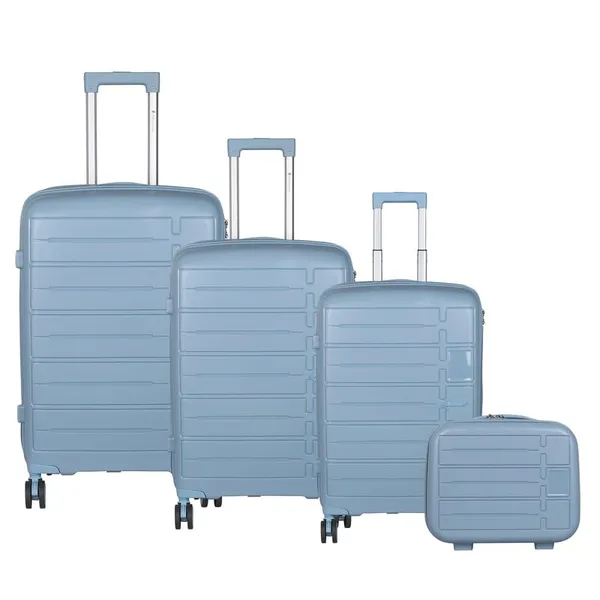 Polo_Class_3Pc_Set_Trolley_(20/24/28_inch)_with_vanity_|_Polypropylene|_Polypropylene_360�_spinner_wheels_�_smooth_movement_in_any_direction_|_Waterproof_&_Scratch_Resistant