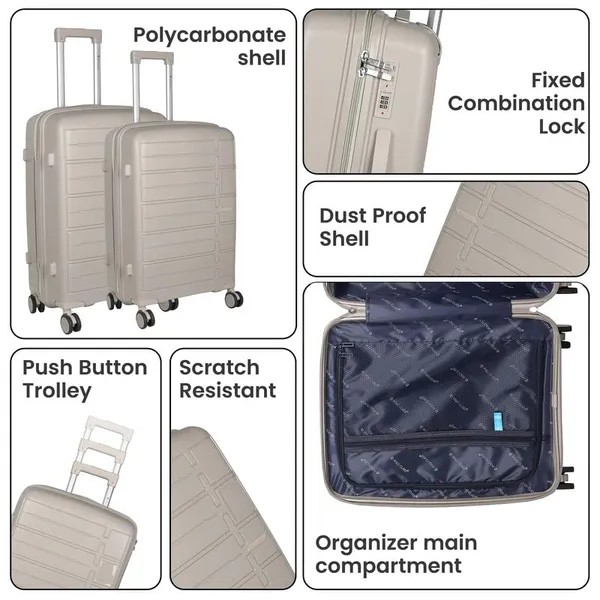 Polo_Class_3Pc_Set_Trolley_(20/24/28_inch)_with_vanity_|_Polypropylene|_Polypropylene_360�_spinner_wheels_�_smooth_movement_in_any_direction_|_Waterproof_&_Scratch_Resistant