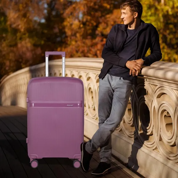 Polo_Class_3Pc_Set_Trolley_(20/24/28_inch)_|_Polypropylene|_Polypropylene_360�_spinner_wheels_�_smooth_movement_in_any_direction_|_Waterproof_&_Scratch_Resistant