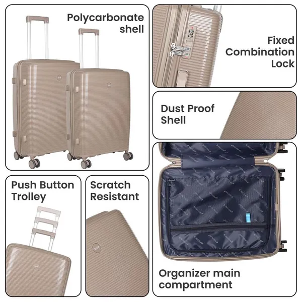 Polo_Class_3Pc_Set_Trolley_(20/24/28_inch)_|_Polypropylene|_Polypropylene_360�_spinner_wheels_�_smooth_movement_in_any_direction_|_Waterproof_&_Scratch_Resistant