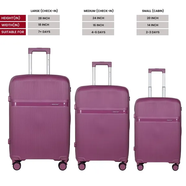Polo_Class_3Pc_Set_Trolley_(20/24/28_inch)_with_vanity_|_Polypropylene|_Polypropylene_360�_spinner_wheels_�_smooth_movement_in_any_direction_|_Waterproof_&_Scratch_Resistant