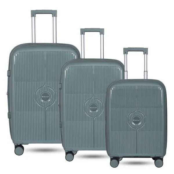 Polo_Class_3Pc_Set_Trolley_(20/24/28_inch)_|_Polypropylene|_Polypropylene_360�_spinner_wheels_�_smooth_movement_in_any_direction_|_Waterproof_&_Scratch_Resistant