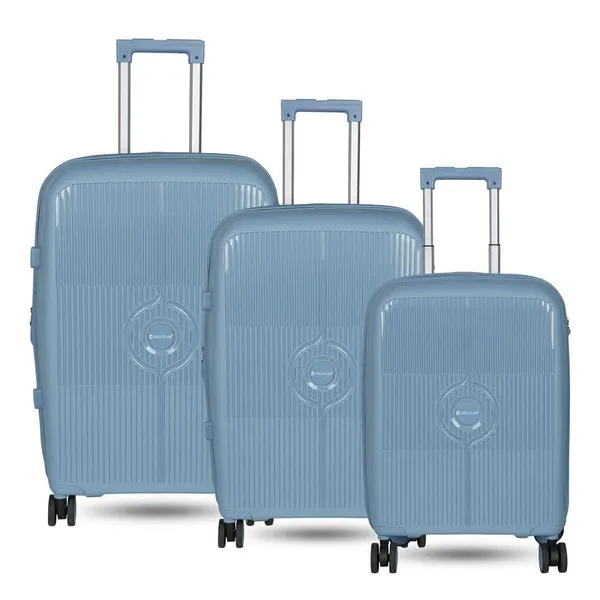 Polo_Class_3Pc_Set_Trolley_(20/24/28_inch)_|_Polypropylene|_Polypropylene_360�_spinner_wheels_�_smooth_movement_in_any_direction_|_Waterproof_&_Scratch_Resistant