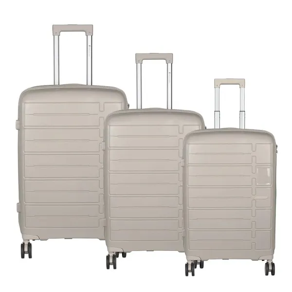 Polo_Class_3Pc_Set_Trolley_(20/24/28_inch)_|_Polypropylene|_Polypropylene_360�_spinner_wheels_�_smooth_movement_in_any_direction_|_Waterproof_&_Scratch_Resistant
