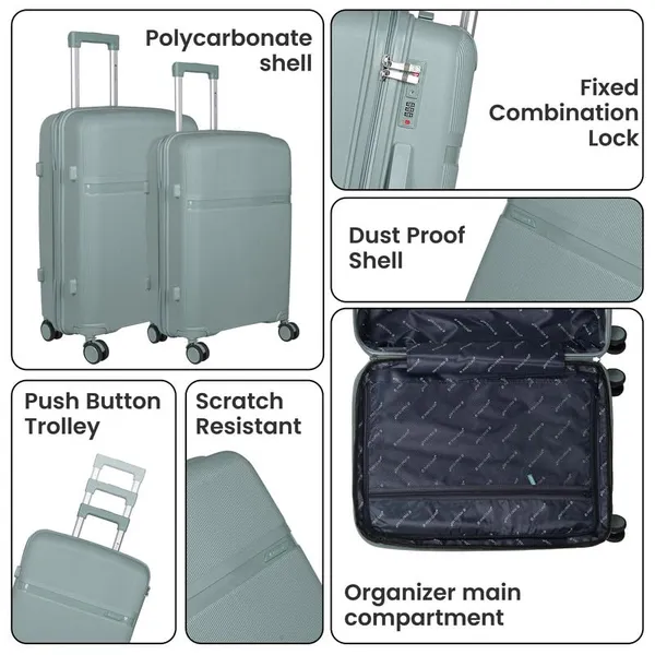 Polo_Class_3Pc_Set_Trolley_(20/24/28_inch)_with_vanity_|_Polypropylene|_Polypropylene_360�_spinner_wheels_�_smooth_movement_in_any_direction_|_Waterproof_&_Scratch_Resistant