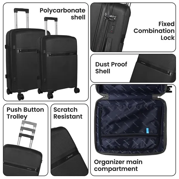 Polo_Class_3Pc_Set_Trolley_(20/24/28_inch)_with_vanity_|_Polypropylene|_Polypropylene_360�_spinner_wheels_�_smooth_movement_in_any_direction_|_Waterproof_&_Scratch_Resistant
