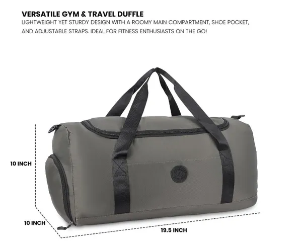 Polo_Class_Duffle_Bag/Gym_Bag_for_Men_&_Women_|_Lightweight_and_Durable_Fabric_|_Waterproof_Spacious_Compartments_Duffel_Bag_-_Brown