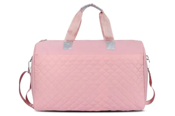 Polo_Class_Duffle_Bag/Gym_Bag_for_Men_&_Women_|_Lightweight_and_Durable_Fabric_|_Waterproof_with_Spacious_Compartments_Duffel_Bag_-_Pink