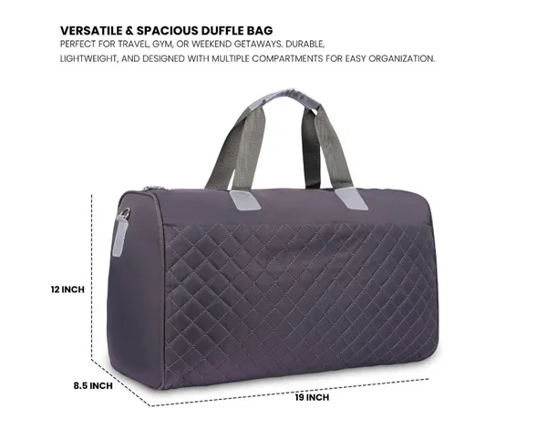 Polo_Class_Duffle_Bag/Gym_Bag_for_Men_&_Women_|_Lightweight_and_Durable_Fabric_|_Waterproof_with_Spacious_Compartments_Duffel_Bag_-_Grey