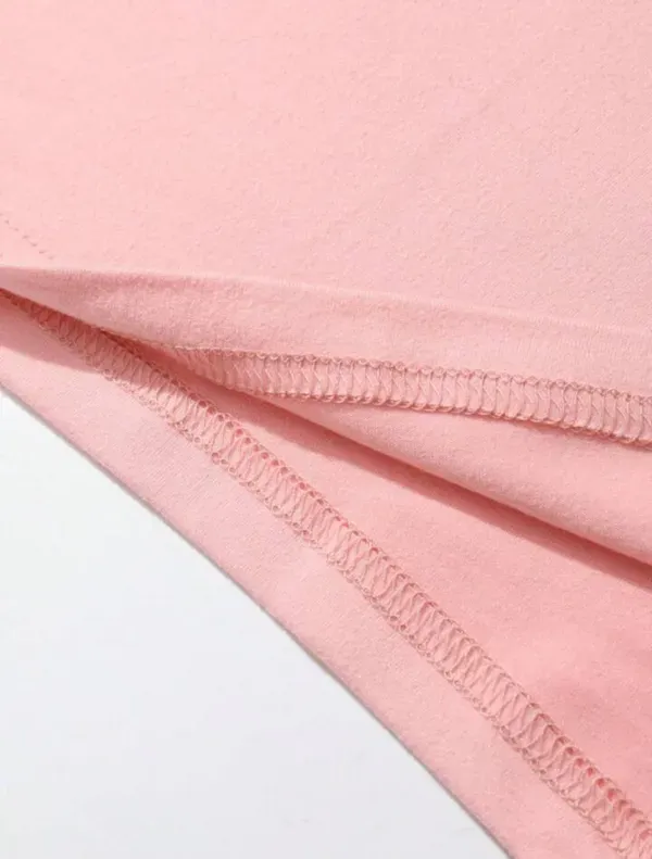 Too_Cute_Printed_Pink_Color_T-shirt_and_bottom_set_For_Baby_Girls