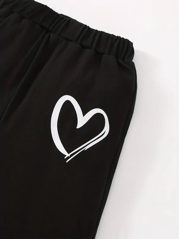 Love_Printed_Pista_Color_T-shirt_and_bottom_set_for_Boy_and_Girls