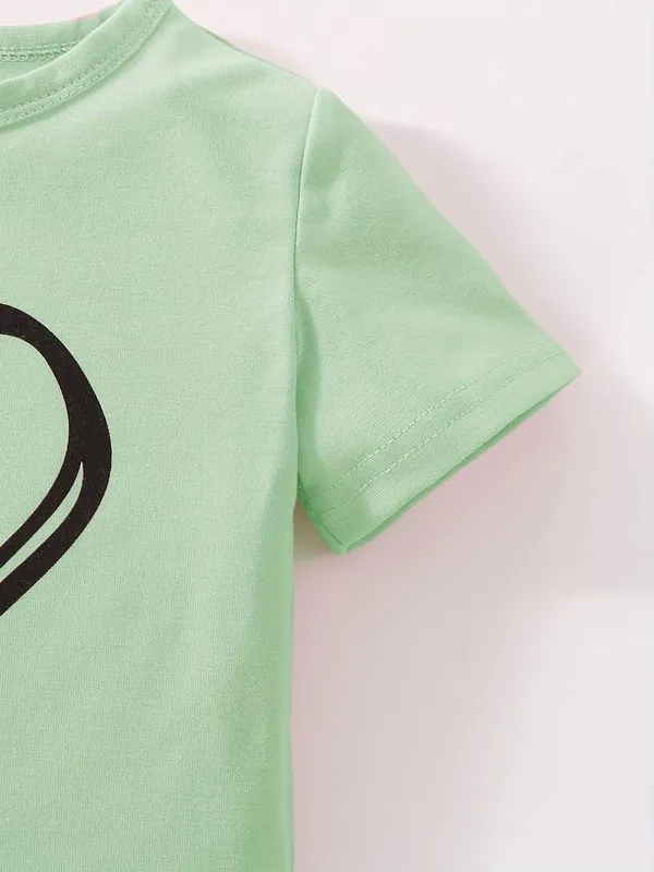 Love_Printed_Pista_Color_T-shirt_and_bottom_set_for_Boy_and_Girls