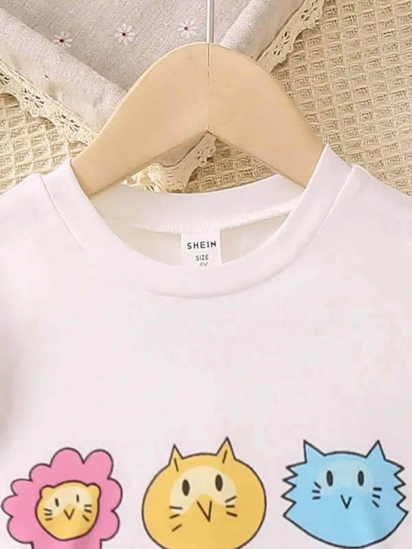 Lovely_Cat_Digital_Printed_Trendy_Top_and_Bottom_Color_Set_For_Baby_Girls