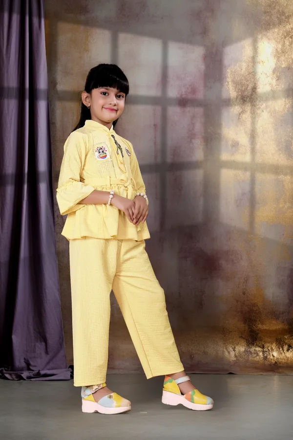 Hello_Kitty_Printed_Full_Yellow_Girl_Ethnic_Wear